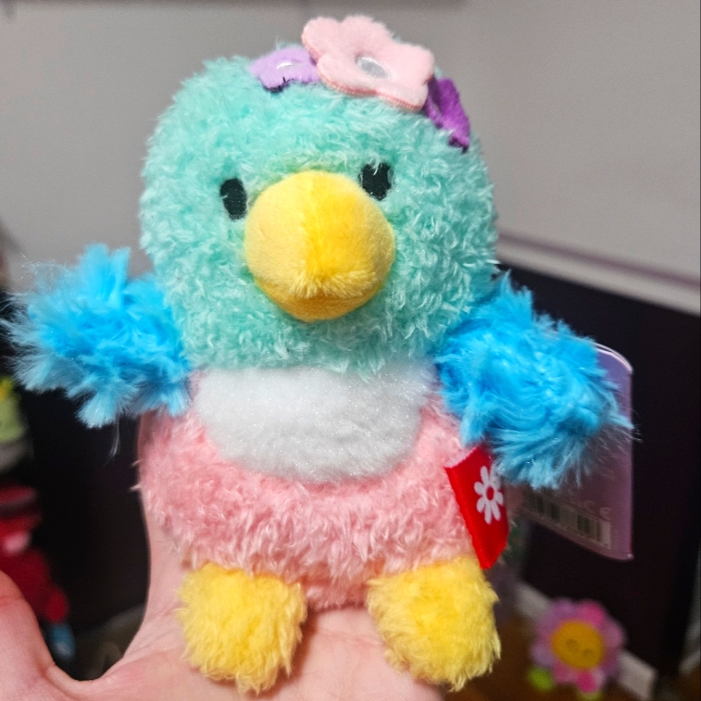 NWT 4.5” Bernie the Colorful Bird SpringBumz Easter Bumbumz by Russ - SERIES 2